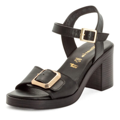 Tamaris Πέδιλα 1-28303-46 003 Black Leather