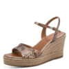 Tamaris Πέδιλα-Πλατφόρμες 1-28336-46 386 Brown Snake