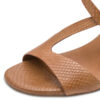 Tamaris Δερμάτινα Πέδιλα1-28369-46 372 Cognac Struct.