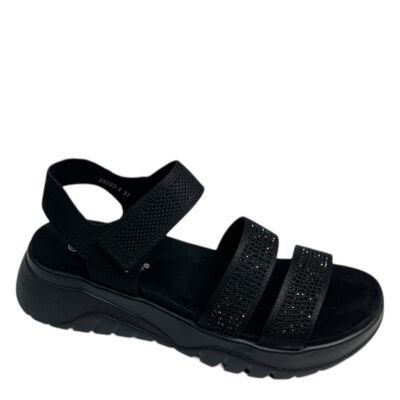 Γυναικεία ανατομικά πέδιλα LA COQUETTE 25223-2 BLACK