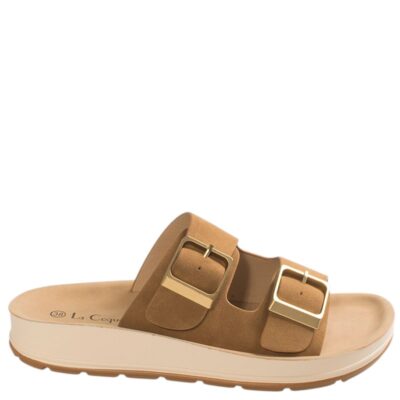 Γυναικείες Παντόφλες La Coquette Κωδικός προϊόντος: 6230-A23065 Camel