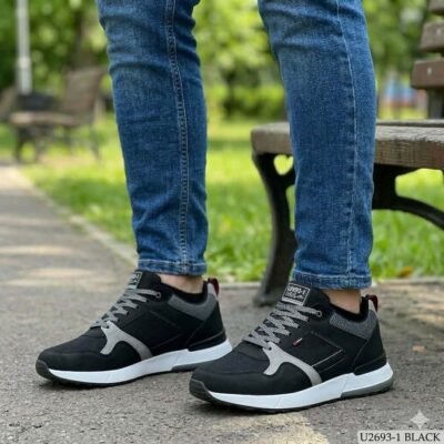 Ανδρικά sneakers σε μπλε χρώμα 2693 (Αντιγραφή)