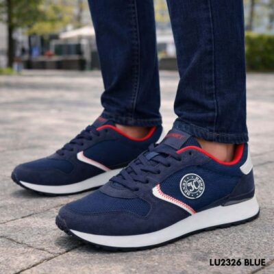 Ανδρικά sneakers σε μπλε χρώμα 2326