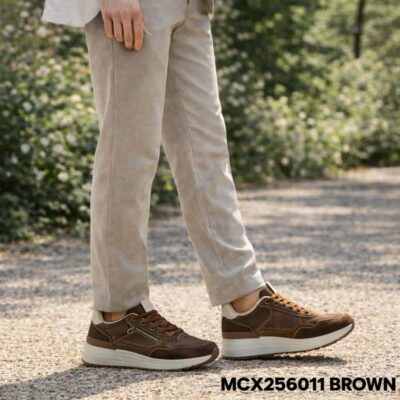 Aνδρικά sneakers 256011 brown