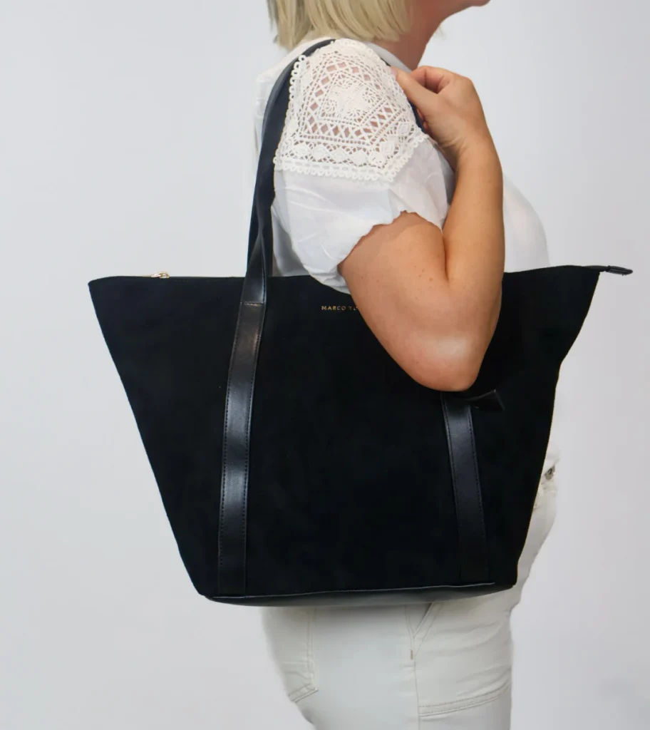 Τσάντα Marco Tozzi - 61102  black Shopper