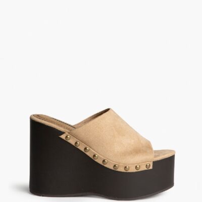 Corina πλατφόρμες m6368 μπεζ