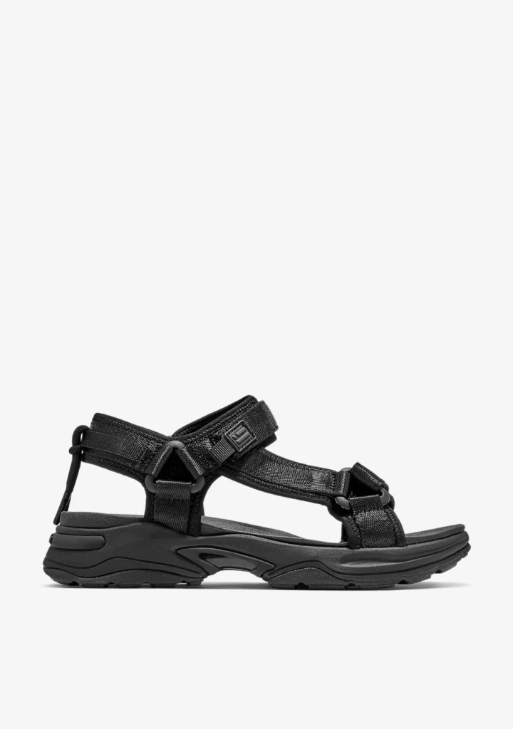 D.Franklin Sandal Nylon Black dfsh406007