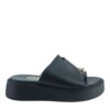 Γυναικεία δερμάτινα flatform sandals 1724 black