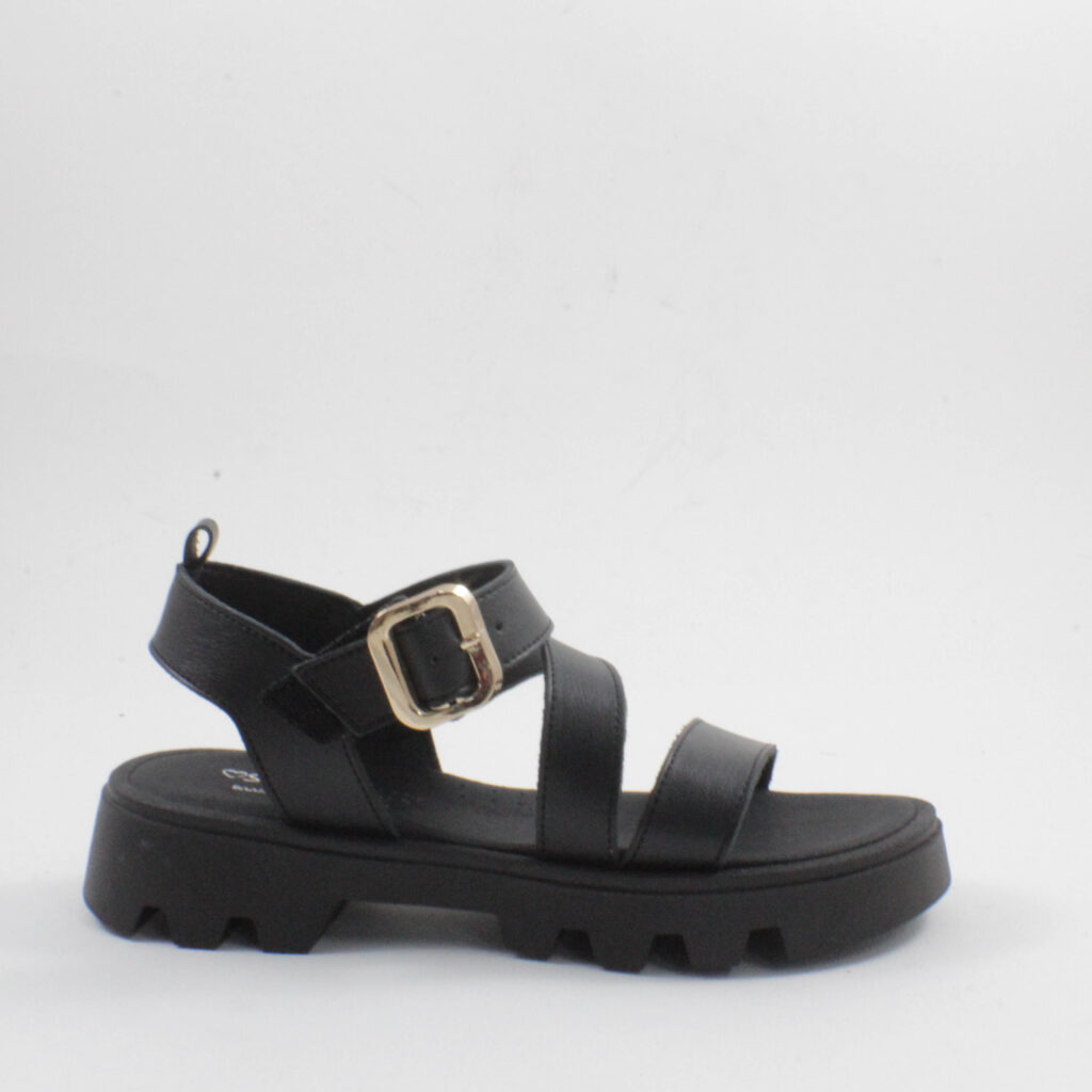 Παιδικά πέδιλα scarpy AK26-449 μαύρο