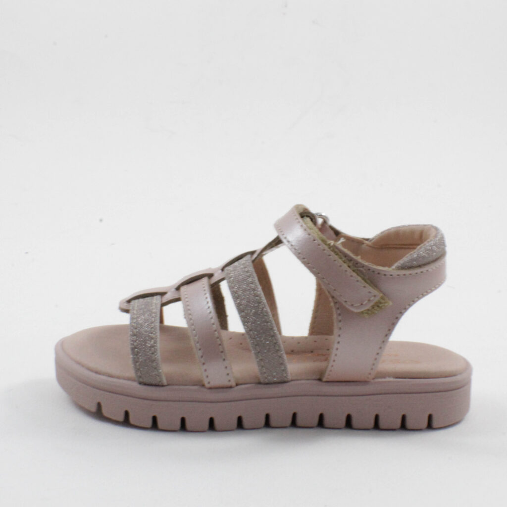 Παιδικά πέδιλα scarpy AK26-598 χαλκός πέρλα