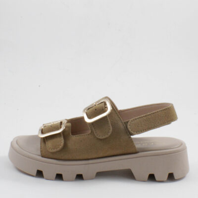 Παιδικά πέδιλα scarpy AK26-487 ταμπά