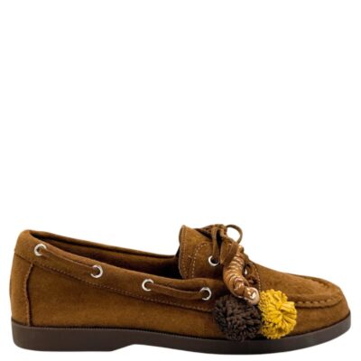 Γυναικεία Moccasins sweet shoes 2852 camel
