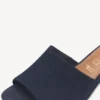 Tamaris γυναικεία Leather Mule – blue 1-27204-42-807