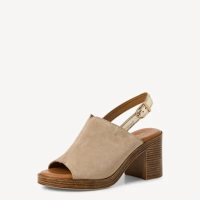 Tamaris Πέδιλα Μπεζ 1-28304-44-400
