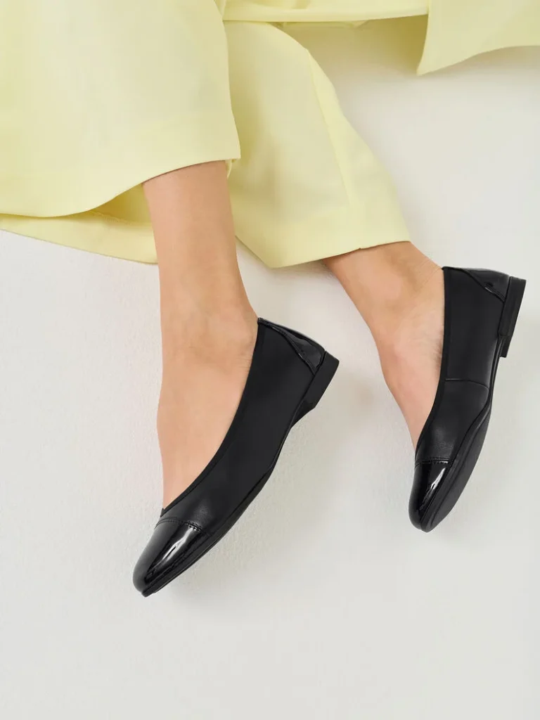 Tamaris γυναικεία μπαλαρίνα 22124 42 001 μαύρη