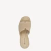 Tamaris 1-27235-46-341 Γυναικεία Δερμάτινα Mules σε μπεζ χρώμα