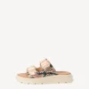 Tamaris Σανδάλια Flatforms 1-27239-42 483 beige snake