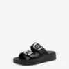 Tamaris Γυναικεία flatforms 27417 μαύρα