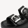 Tamaris Γυναικεία flatforms 27417 μαύρα