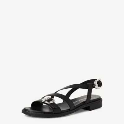 Tamaris Γυναικεία σανδάλια 1-28119-46 Μαύρο