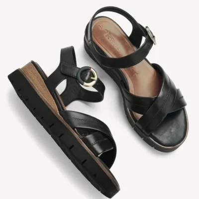 Tamaris Γυναικείο Ανατομικό Πλατφορμάκι Δέρμα 28202 -42 003