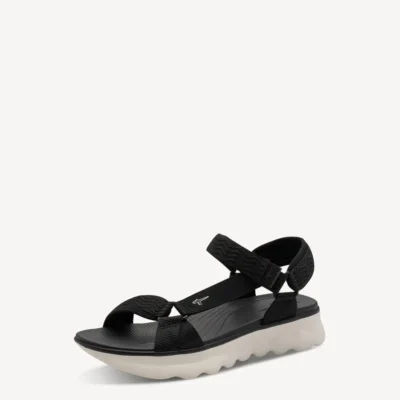 Γυναικεία πέδιλα Tamaris 1 28700 46 001 μαύρα