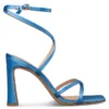 ENVIE ANKLE WRAP HEELS Ε02-23722 ΓΑΛΑΖΙΟ