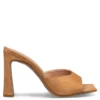 ENVIE SLIM BLOCK HEEL MULES 23723 CAMEL