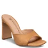 ENVIE SLIM BLOCK HEEL MULES 23723 CAMEL