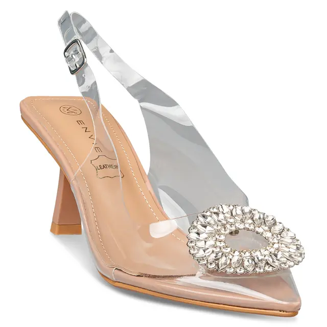 Γυναικεία slingback mules Envie 23093