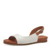 Jana Γυναικεία Σανδάλια Λευκά 28160