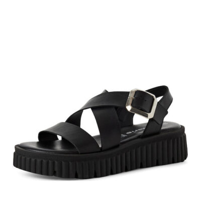 Tamaris Δερμάτινα flatforms 28705 44 001