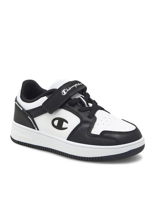 Champion Rebound 2.0 Παιδικά Sneakers με Σκρατς Μαύρα s32414