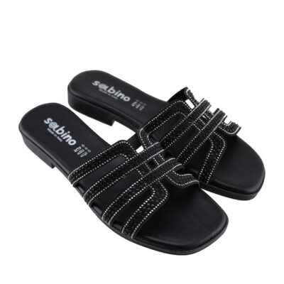 Sabino Γυναικεία Σανδάλια 1106 01 μαύρο