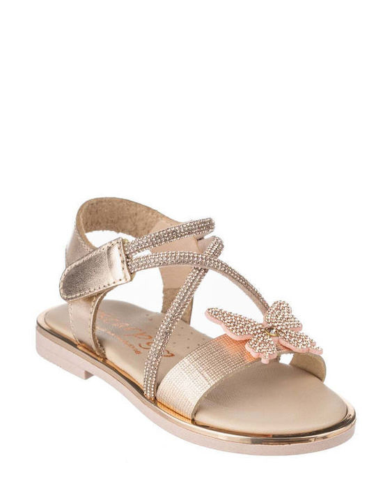 Παιδικά πέδιλα scarpy AK26-561 χαλκός