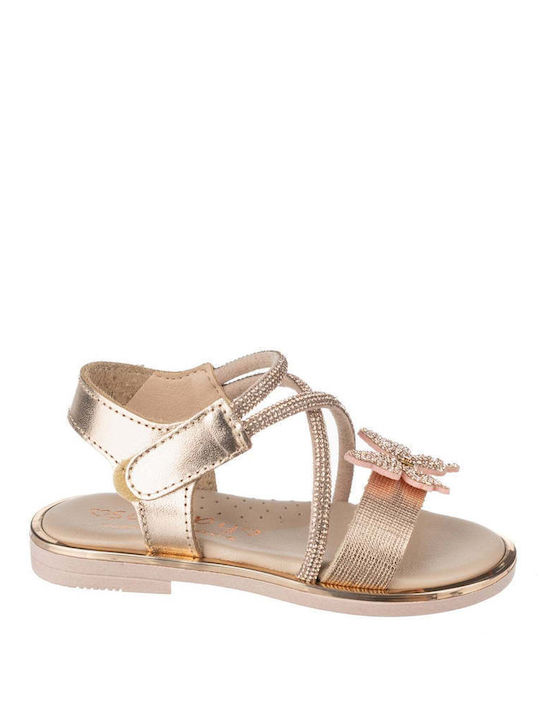 Παιδικά πέδιλα scarpy AK26-561 χαλκός