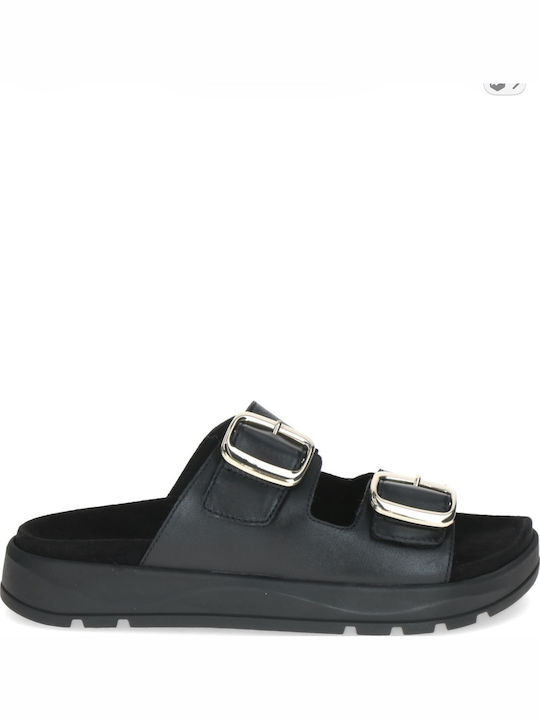 Caprice Γυναικεία Ανατομικά Σανδάλια Μαύρα 27202