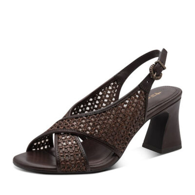 Tamaris Υφασμάτινα Πέδιλα Καφέ 28315 46 304