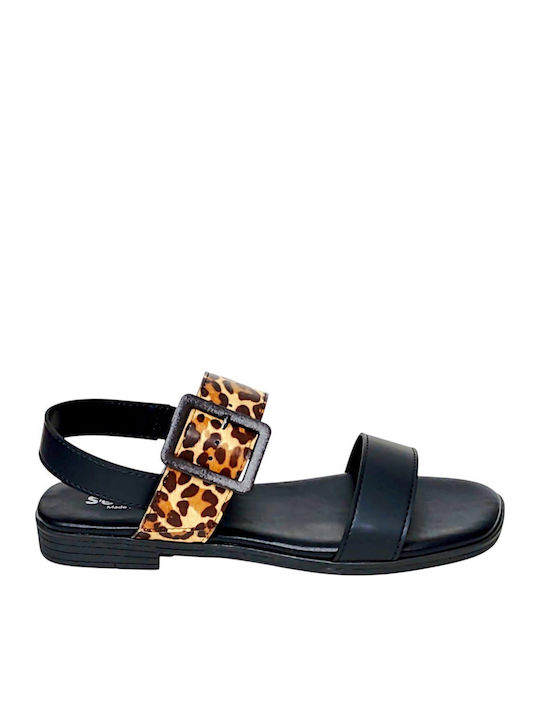 Sabino Γυναικεία Σανδάλια 1106 04 μαύρο