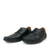 Boxer Δερμάτινα Ανδρικά Casual Παπούτσια Ανατομικά Μαύρα 15373