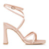 ENVIE ANKLE WRAP HEELS Ε02-23722 nude