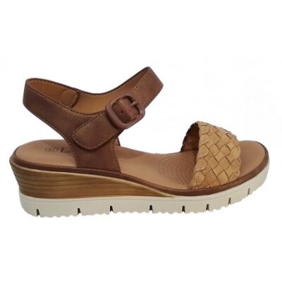 Γυναικείο πέδιλο ανατομικό La Coquette 45308-F2 Tan/Brown