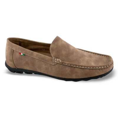 Zak shoes ανδρικά μοκασίνια SD61017 σε μπεζ χρώμα