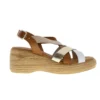 Γυναικεία δερμάτινα flatforms 4734