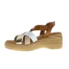 Γυναικεία δερμάτινα flatforms 4734