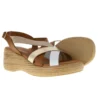 Γυναικεία δερμάτινα flatforms 4734