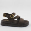 Beatris Flatforms σανδάλια 4510 καφέ