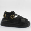 Beatris Flatforms σανδάλια 4510 μαύρα
