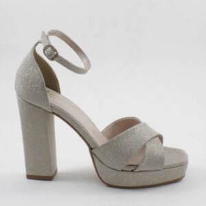 Platform heels beatris 4032 χρυσό