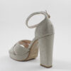 Platform heels beatris 4032 χρυσό